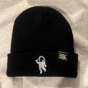 Black Astronaut Kids Beanie